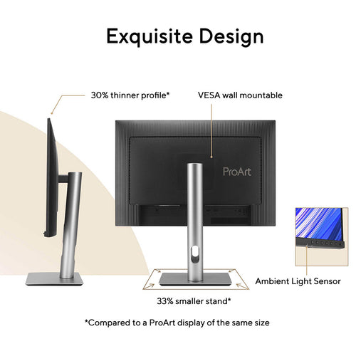 Asus ProArt PA248QFV - 24.1” WUXGA IPS 100Hz Professional Monitor