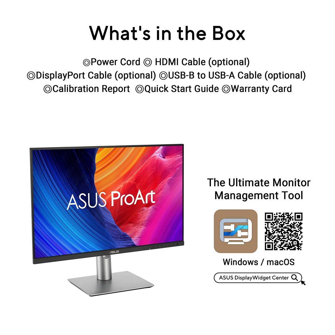 Asus ProArt PA248QFV - 24.1” WUXGA IPS 100Hz Professional Monitor