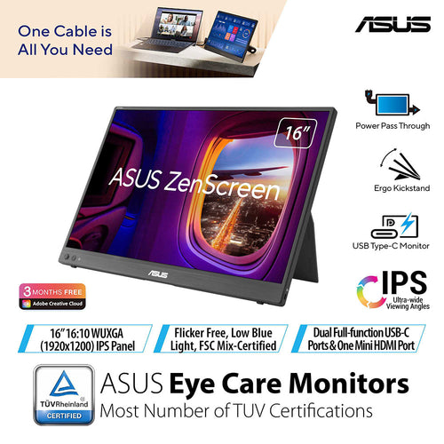 Asus ZenScreen MB16FC - 16 IPS Portable Monitor