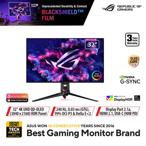 Asus ROG Swift PG32UCDM3 - 32 UHD OLED Gaming Monitor