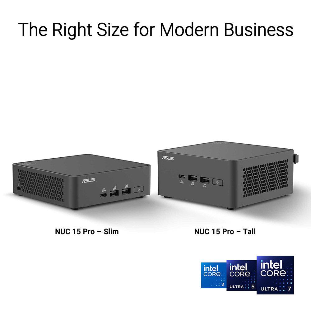 Asus NUC 15 Pro RNUC15CRHU5073C3 - UT5-225H 16GB 512GB
