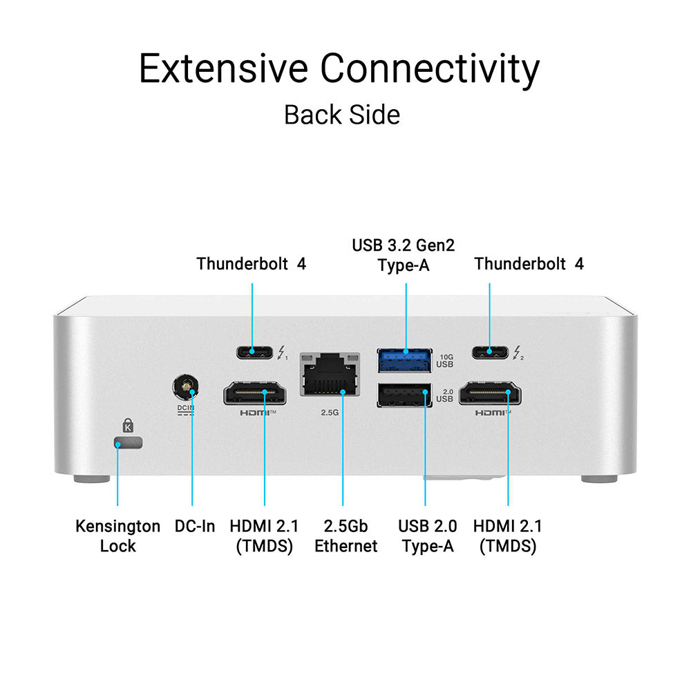 Asus NUC 15 Pro+ Slim RNUC15CRSU9084C3 - UT9-285H 32GB 1TB