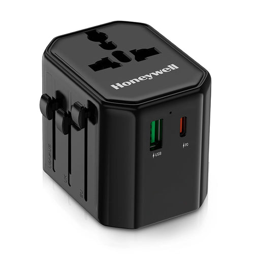 Honeywell Universal World Travel Adapter 38W (Black)