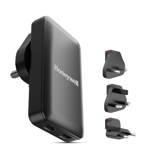 Honeywell Zest GaN Charger 45W Ultra Thin (Black)