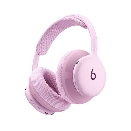 Beats 360 Over-Ear Headphones Pink with Pink Knit Cushions