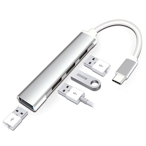 Mitori Type-C to 4 Port USB Hub
