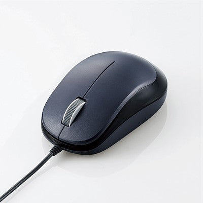 Elecom M-Y8UB BlueLED 3 Buttons Wired Mouse (Black)