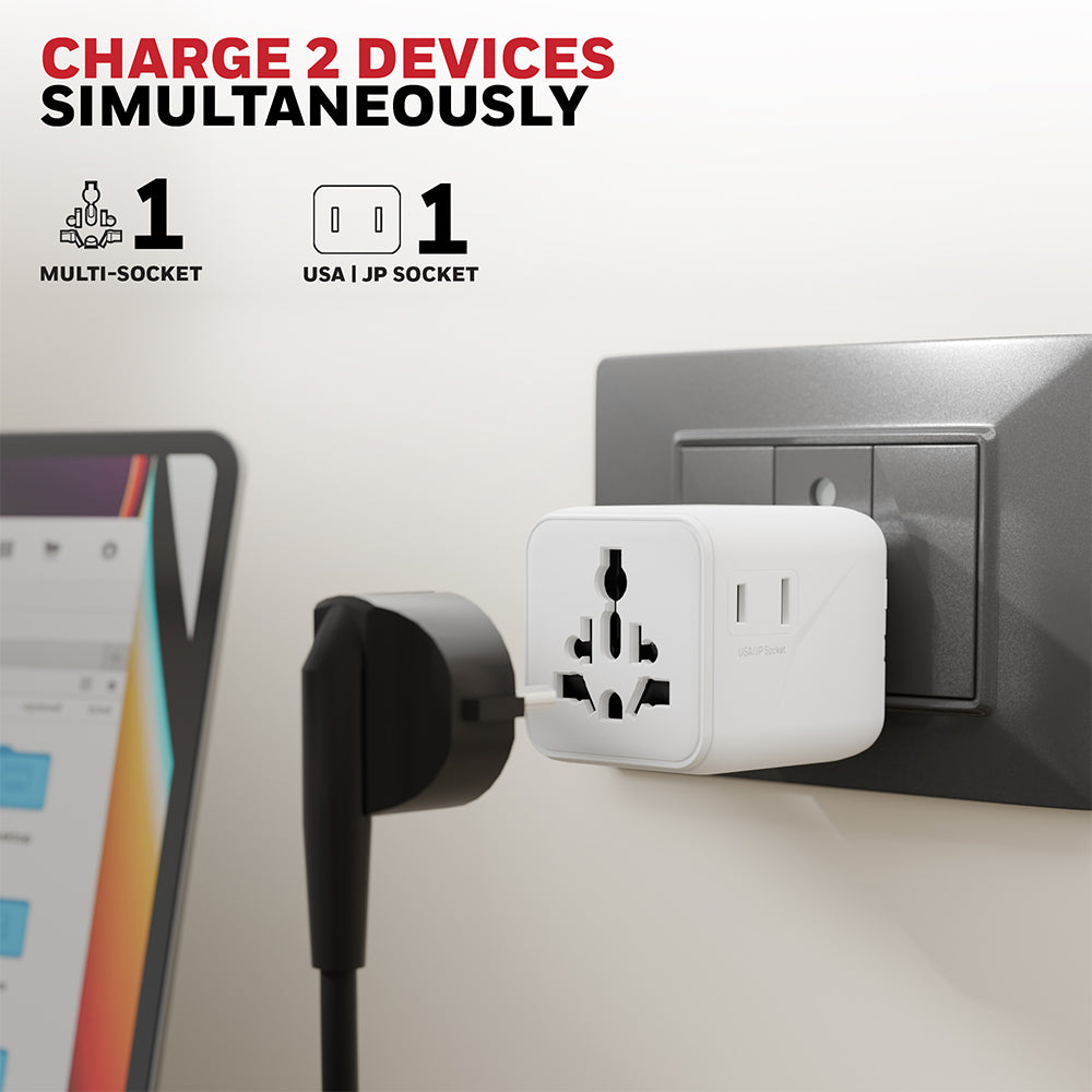 Honeywell World Travel Adapter (White)