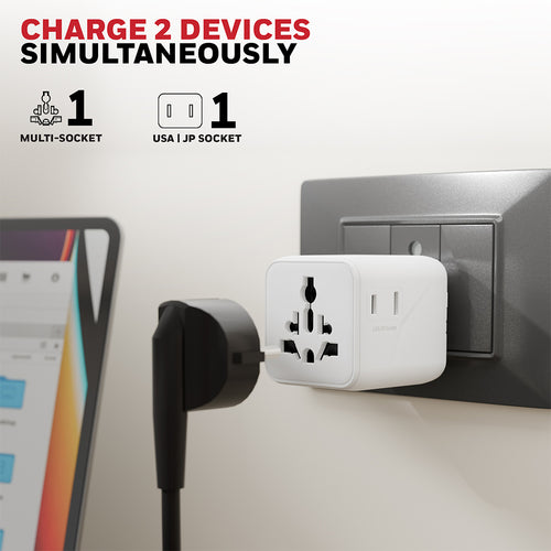 Honeywell World Travel Adapter (White)