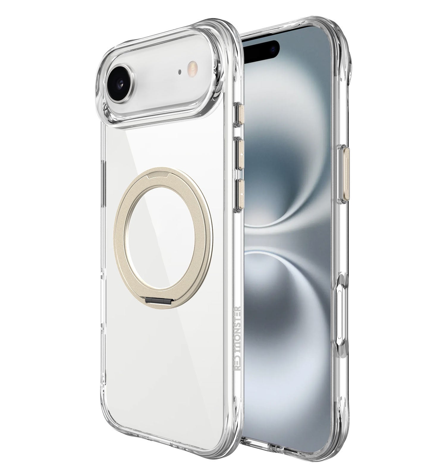 Redmonster iPhone 17 Air 6.5 (2025) Basic M 360 Clear Titanium