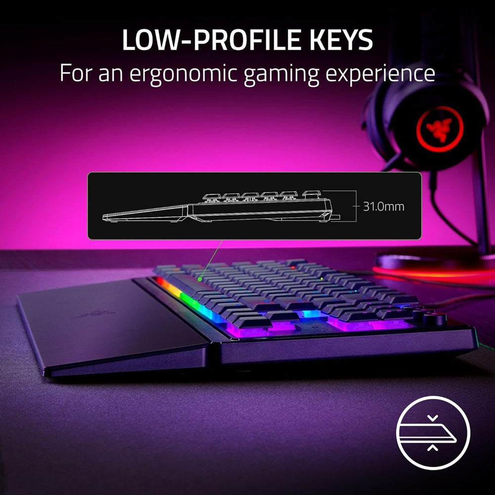 Razer Ornata V3 TKL Wired Gaming Keyboard (Black) – Challenger