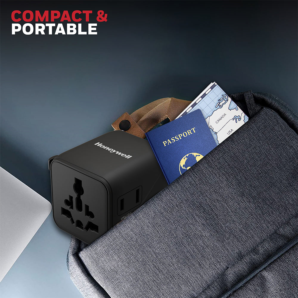 Honeywell World Travel Adapter (Black)