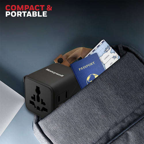 Honeywell World Travel Adapter (Black)