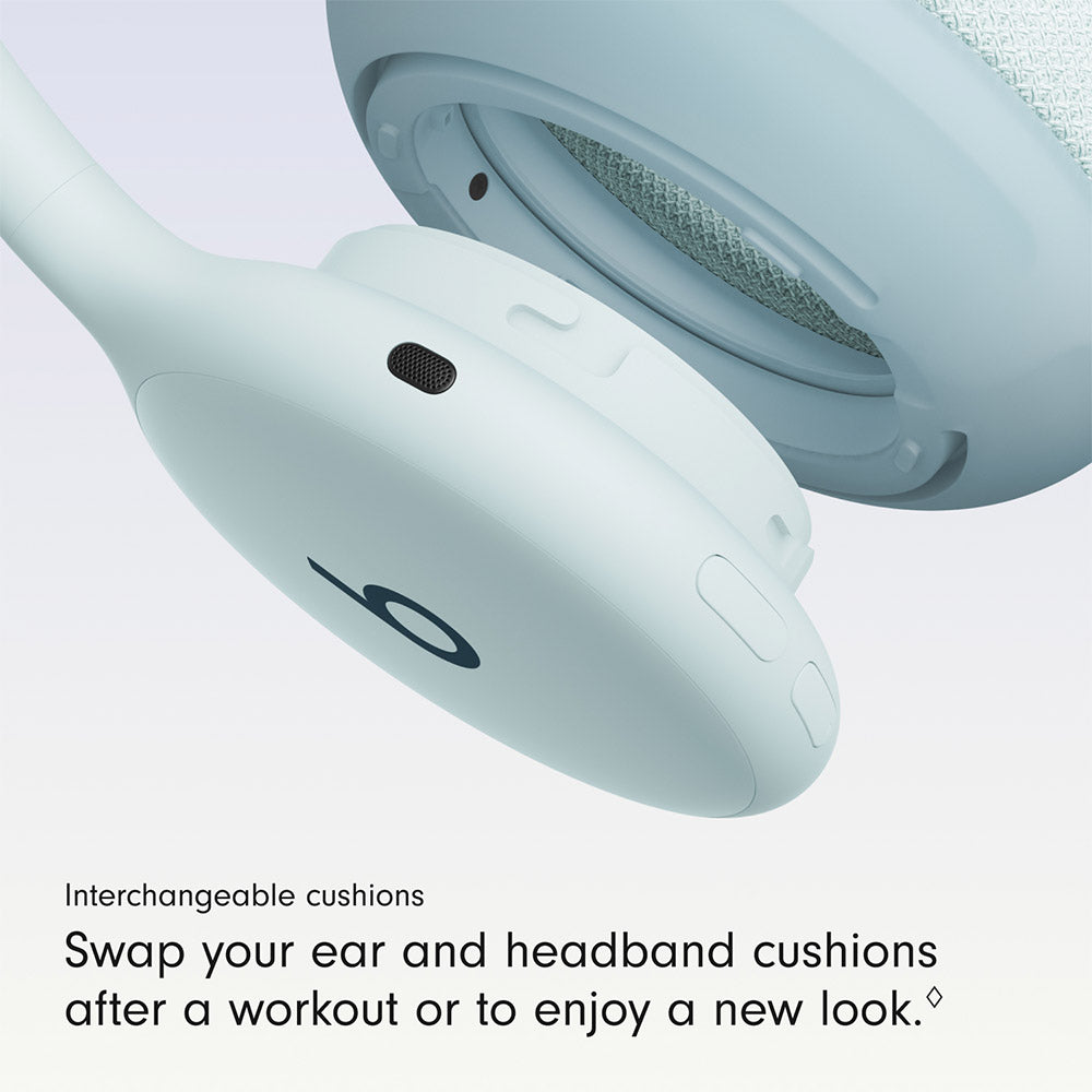 Beats 360 Over-Ear Headphones Sky with Sky Knit Cushions