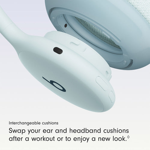 Beats 360 Over-Ear Headphones Sky with Sky Knit Cushions