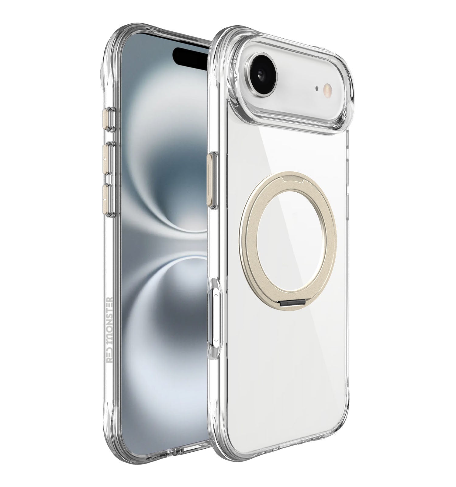 Redmonster iPhone 17 Air 6.5 (2025) Basic M 360 Clear Titanium