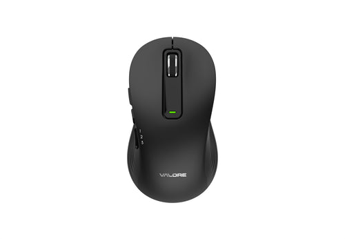 Valore KM-011-BK Dual Mode Silent Wireless Mouse Black