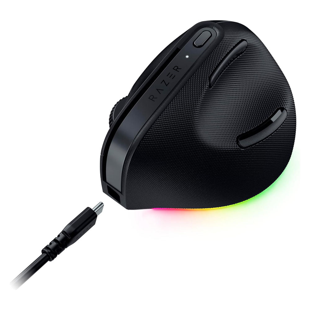 Razer Pro Click V2 Vertical Wireless Ergonomic Mouse (Black