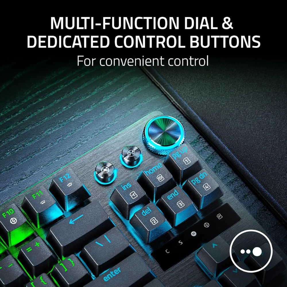 Razer Huntsman V3 Pro TKL Wired Gaming Keyboard (White)