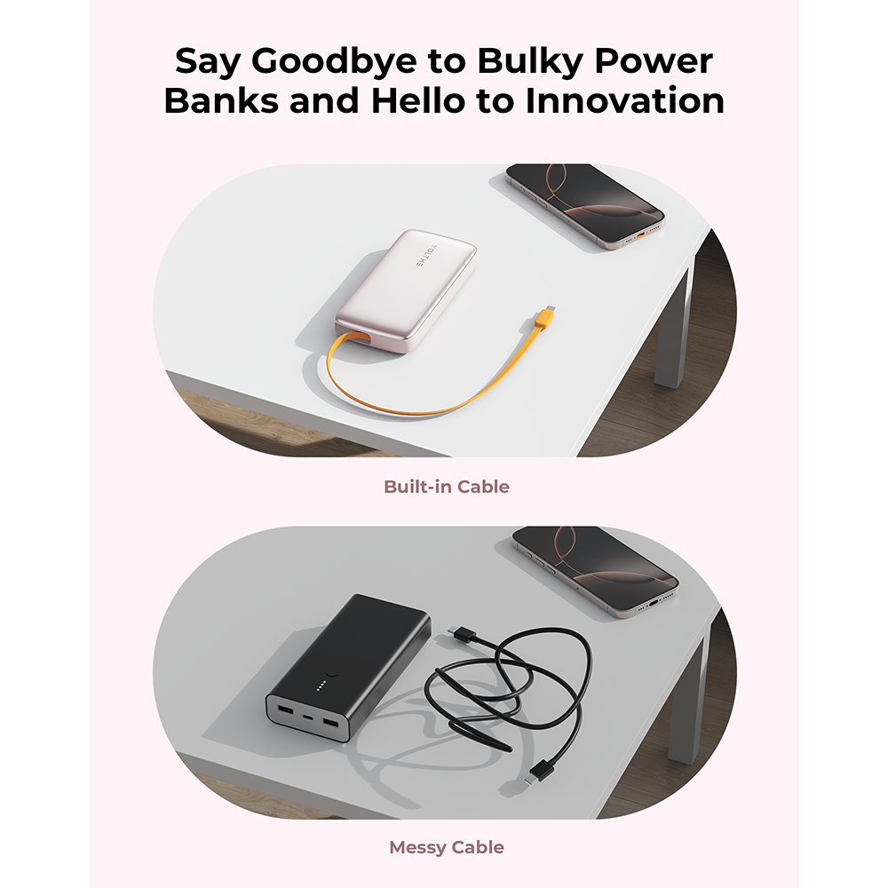 Voltme Hypercore Rollz Lite 10000mAh CCC PB PD22.5W Sakura