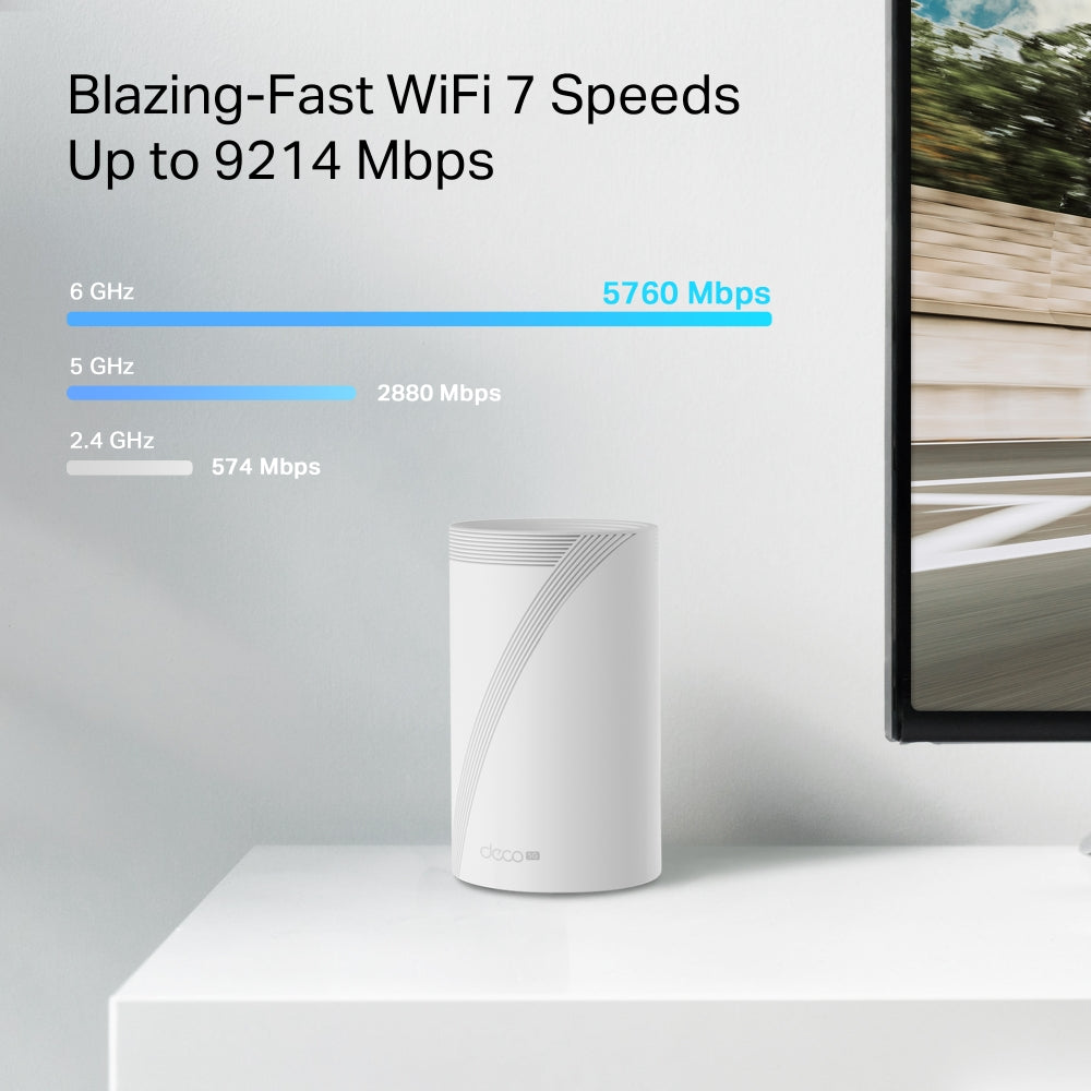 TP-Link Deco BE65-5G BE9300 Tri-Band Whole Home Mesh Wi-Fi 7