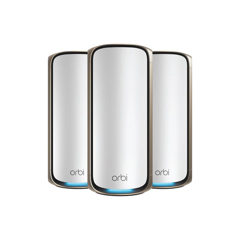 Netgear Orbi 970 Quad-Band WiFi 7 Mesh System - BE27000 27Gbps - 3