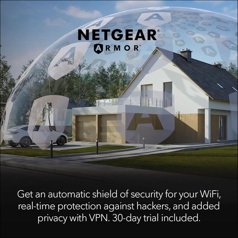 Netgear Nighthawk RS300 Tri-Band Wi-Fi 7 2.5 Gbps WAN Router - BE9300 9.3Gbps