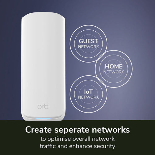 Netgear RBE872 Orbi 870 Tri-Band Wi-Fi 7 Mesh System (2-Pack)