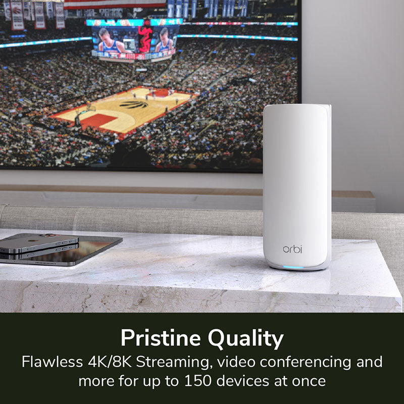 Netgear RBE872 Orbi 870 Tri-Band Wi-Fi 7 Mesh System (2-Pack)