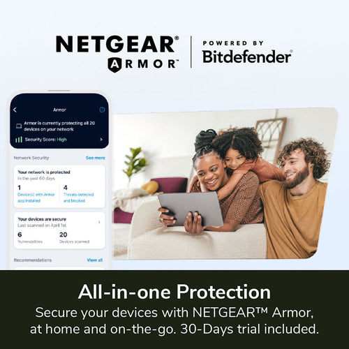 Netgear RBE873 Orbi 870 Tri-Band Wi-Fi 7 Mesh System (3 Pack)