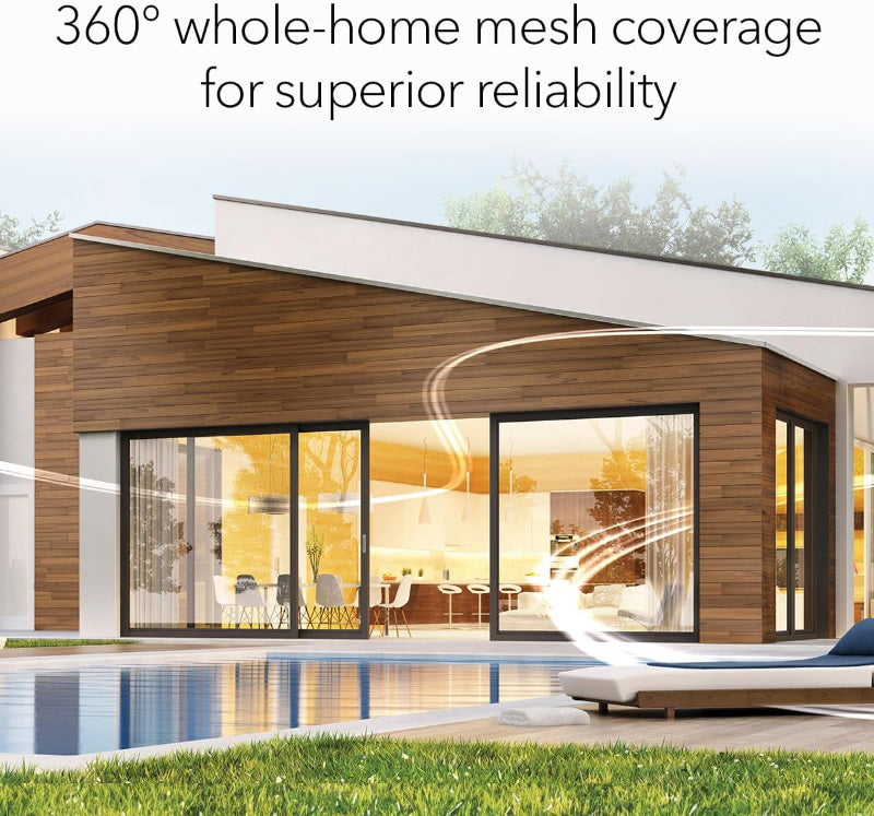 Netgear Orbi 770 Tri-Band 2.5G Wi-Fi 7 Mesh System - BE11000 11Gbps - 2-Pack (RBE772)