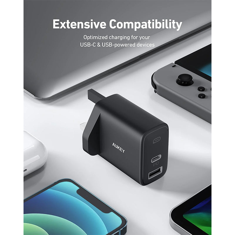 Aukey PA-F3S 32W Swift Series PD USB C Wall Charger