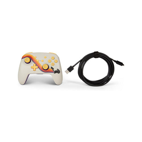PowerA Enhanced Wireless Controller for Nintendo Switch - Pikachu Retro