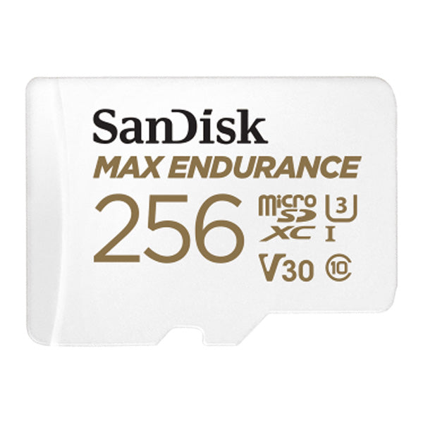 SanDisk MAX ENDURANCE microSDXC 256GB V30 U3 C10 100MB/s [SDSQQVR
