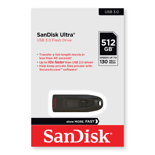 SanDisk Ultra Flash Drive 512GB USB 3.0 [SDCZ48-512G-G46]