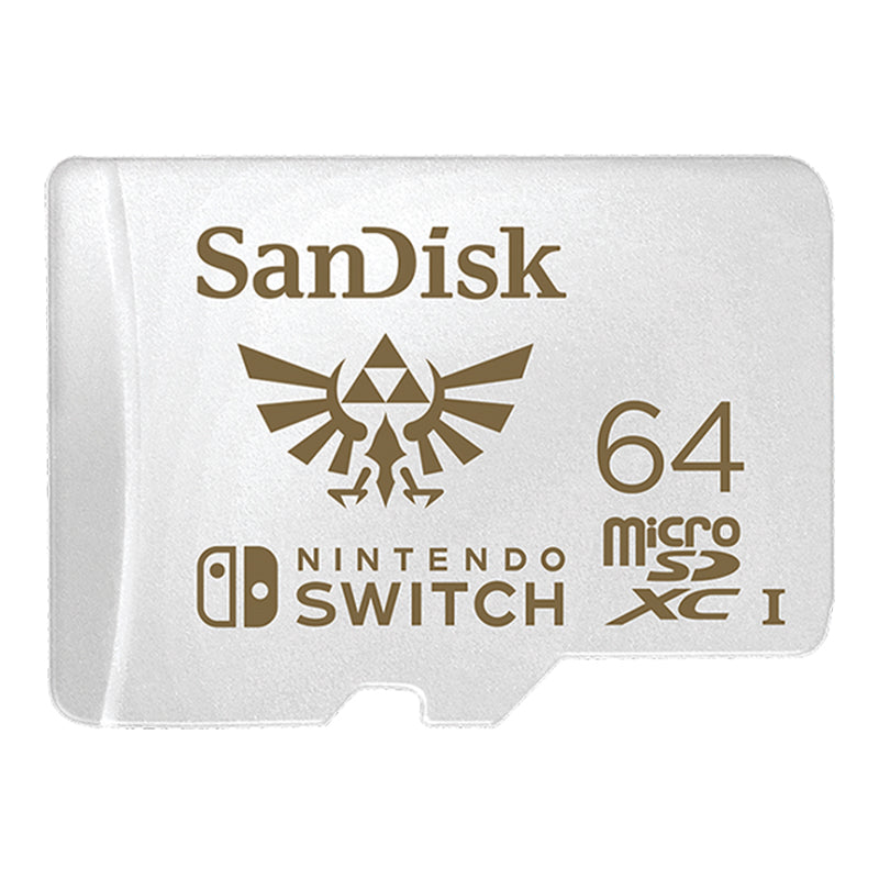 SanDisk Nintendo Licensed microSDXC UHS-I 64GB [SDSQXAT-064G-GN3ZN]