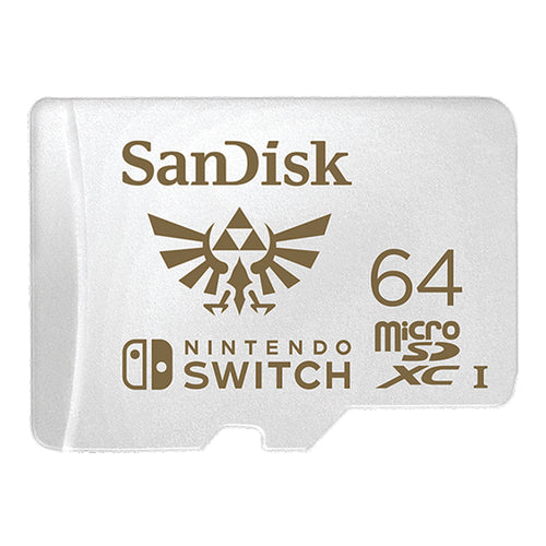 SanDisk Nintendo Licensed microSDXC UHS-I 64GB [SDSQXAT-064G-GN3ZN]