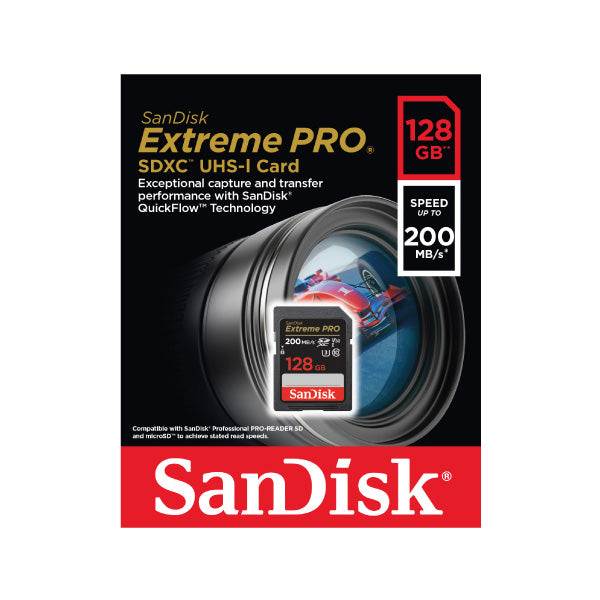 50点 Sandisk SSD 128GB SanDisk Extreme PRO SDXC QuickFlow UHS-I 128GB – Challenger Singapore