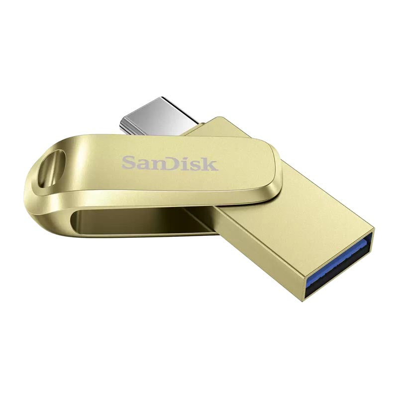 SanDisk Ultra Dual Drive Luxe 256GB USB-C Champagne Gold