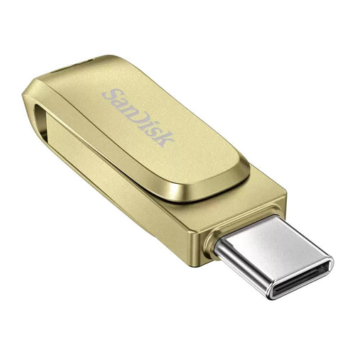 SanDisk Ultra Dual Drive Luxe 256GB USB-C Champagne Gold