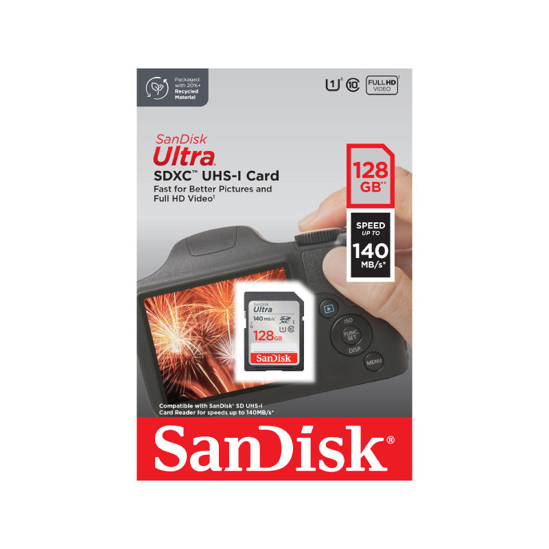 SanDisk Ultra SDXC 128GB UHS-I Card [SDSDUNB-128G-GN6IN]