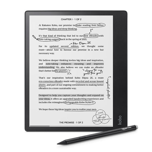 Kobo Elipsa 2E eReader with Stylus (Black)
