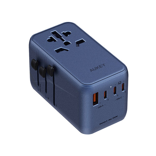 Aukey PA-TA09 100W Universal Travel Charger (Blue)