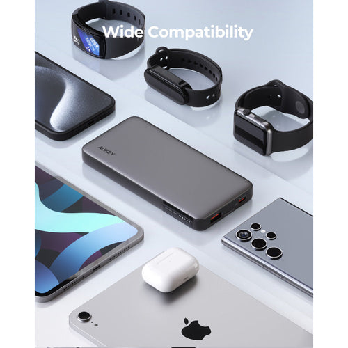 Aukey PB-Y41 Sprint X 30W 10000mAh PD3.0 Power Bank (Grey)