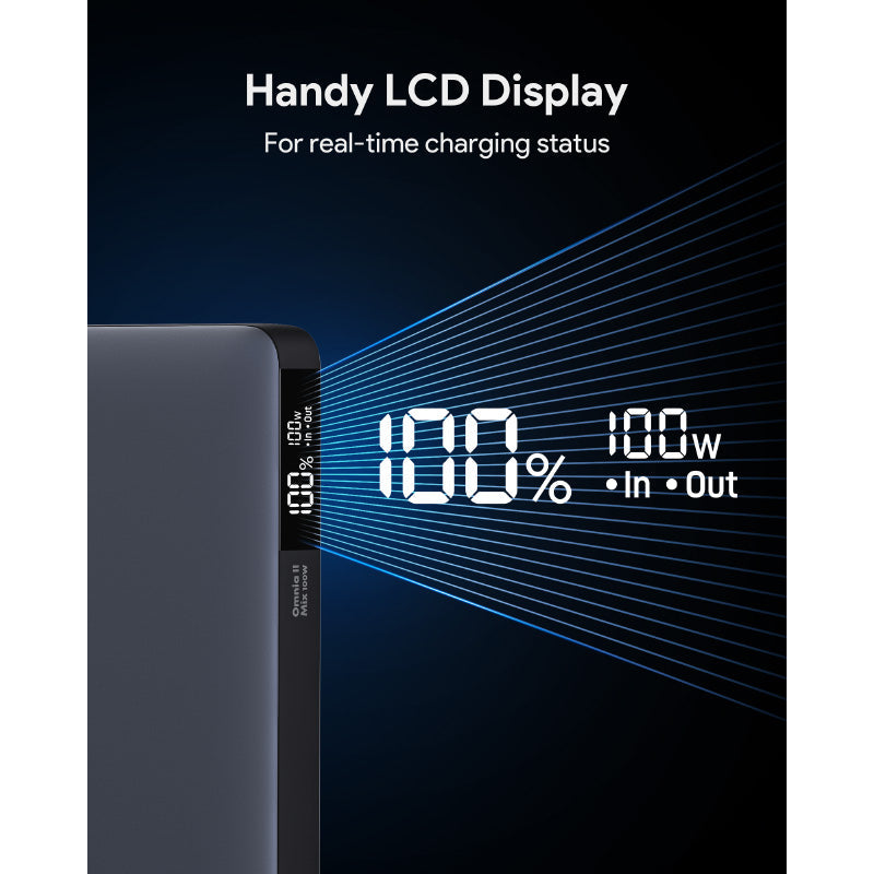 Aukey PB-Y44 Sprint X 100W 20,000mAh PD3.0 Laptop Power Bank