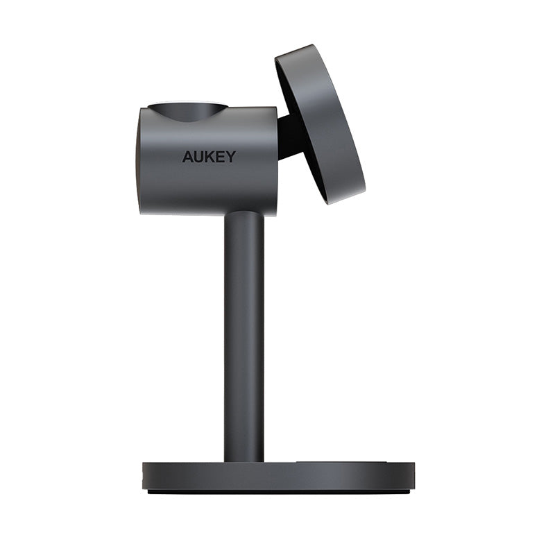 Aukey LC-MC311 MagFusion 3-in-1 Qi2 Magnetic Fast Wireless Charging Station