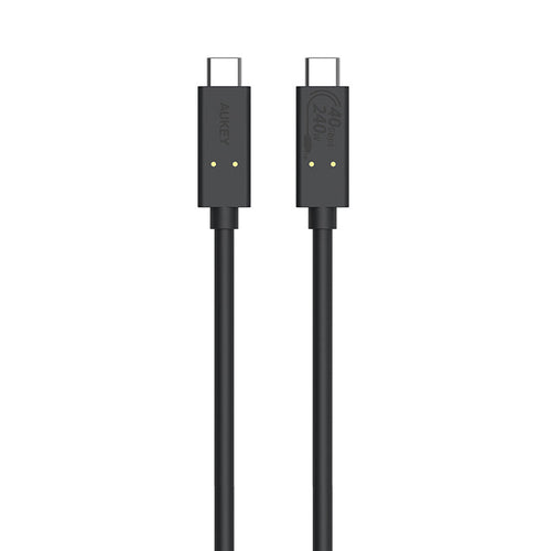 Aukey CB-TCC241 Hyper Link CC 240W USB4 Gen 3 USB-C to C Cable 0.8m
