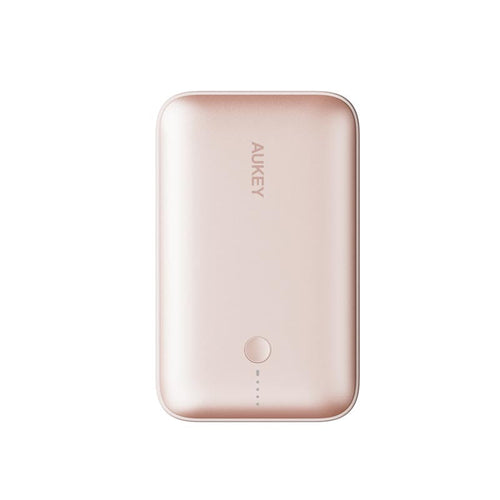 Aukey PB-Y57 Spark Mini 20000mAh Compact Fast Charging Power Bank with 20W PD (Pink)