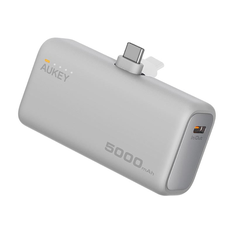 Aukey PB-Y59 Spark Mini 5000mAh Portable Power Bank with Built-in