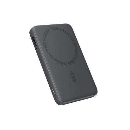 Aukey PB-MS03 MagFusion Slim 5000mAh Magnetic Wireless Charging Power Bank (Storm Gray)